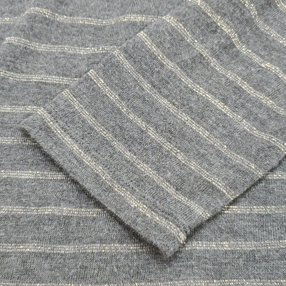 Rails Sami Charcoal Bronze Stripe Top Size L - image 8